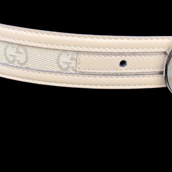 Gucci beige logo monogram belt - Picture 9 of 16